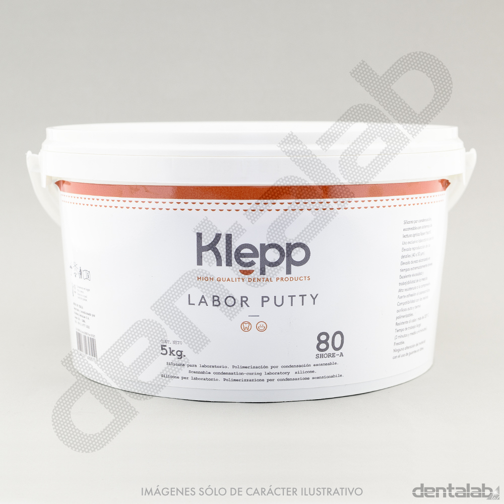 Silicona Klepp Labor Putty Condensación x 5kg